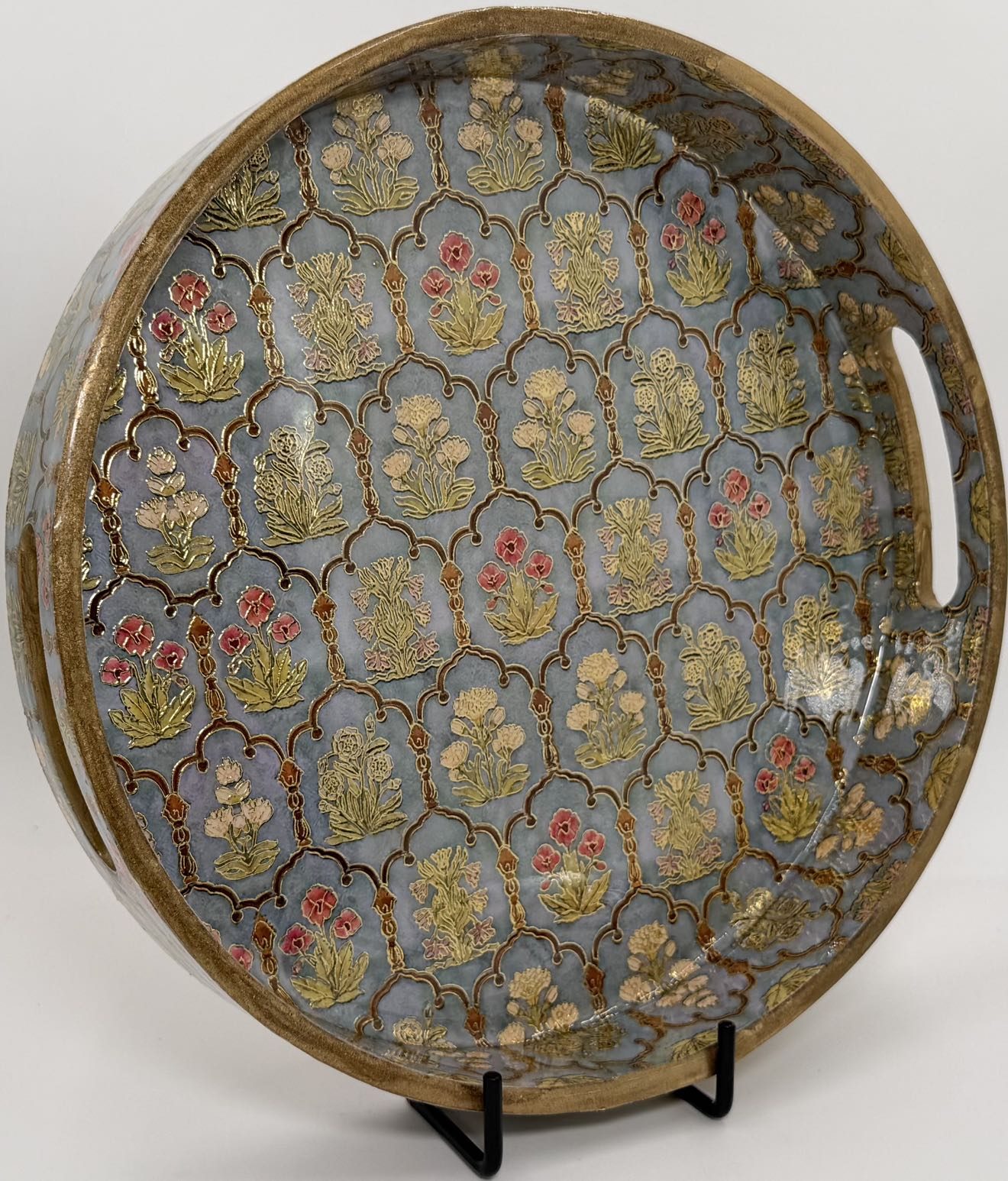 Round Trays (SL) 12" in the Guljaal design