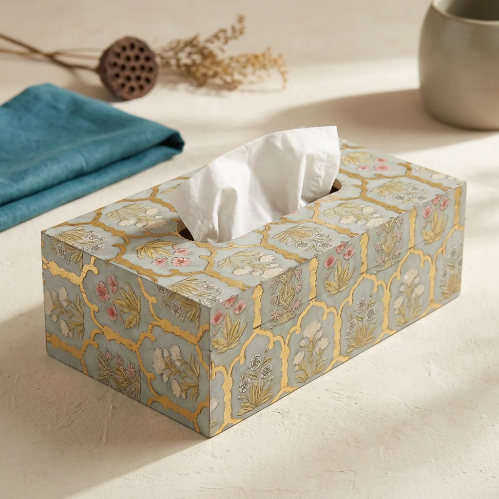 Tissue Box in the Guljaal design