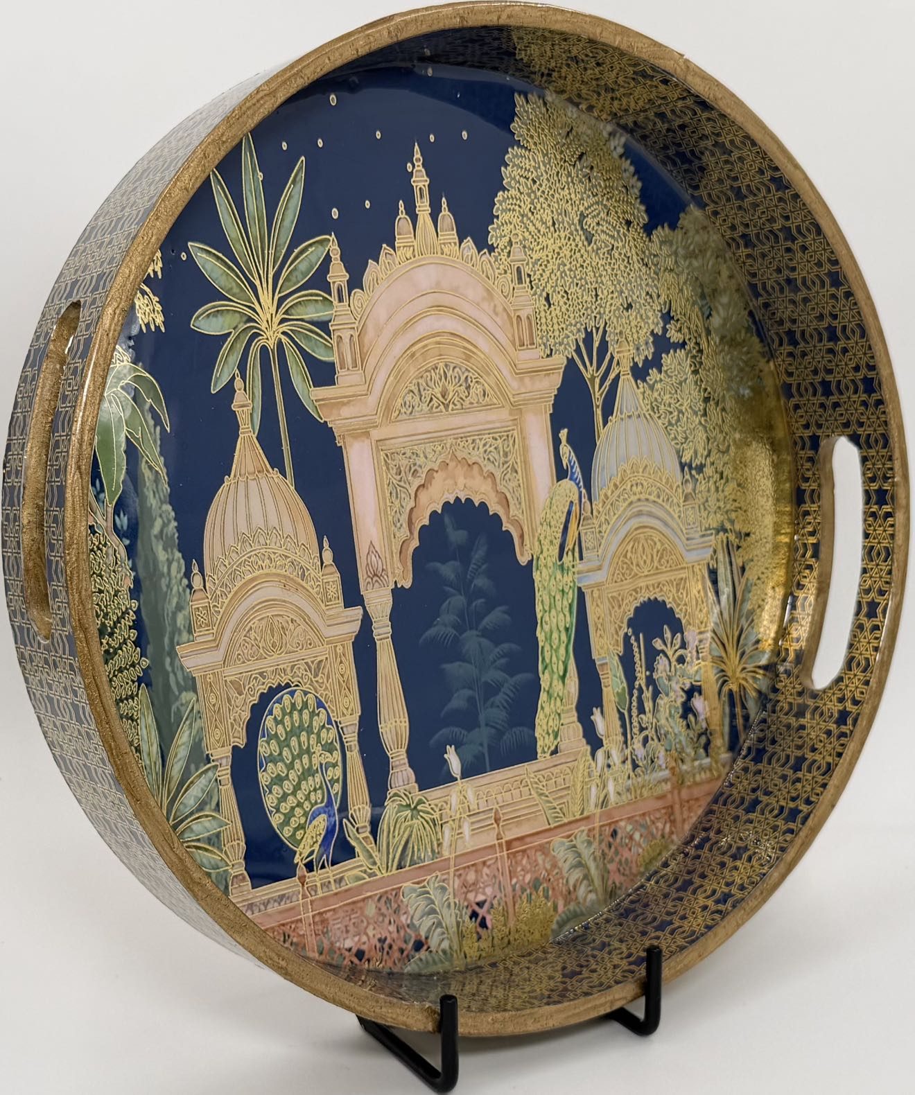 Round Trays (SL) 12" in the Mehraab design