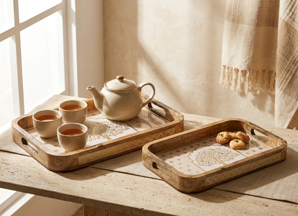 2 PC Tray Set 15MM (KG) – Variant 1 — Vriksha — Lifestyle 1