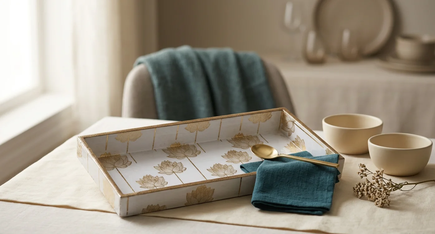 Pan Tray in Kamal design