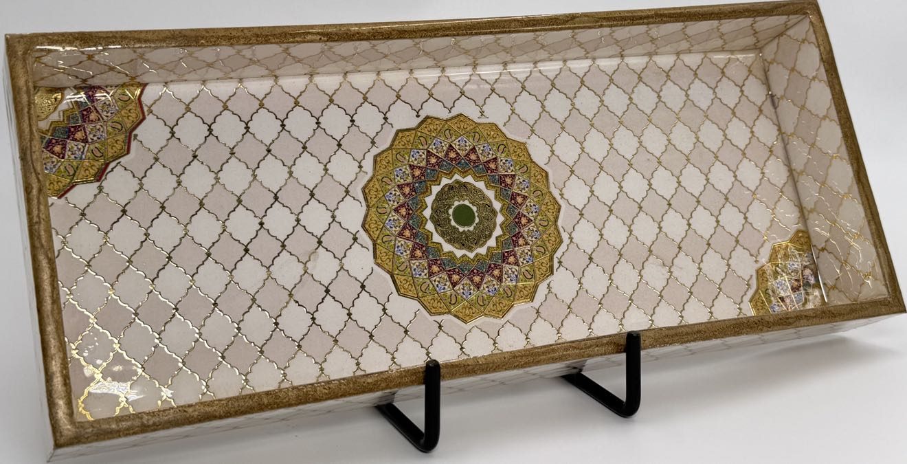 Pan Tray in the Taj design