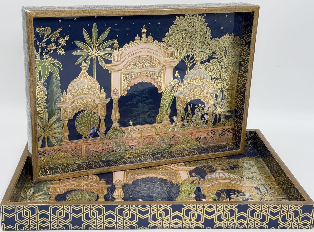 2 PC Tray Set (SMRCT) in the Mehraab design