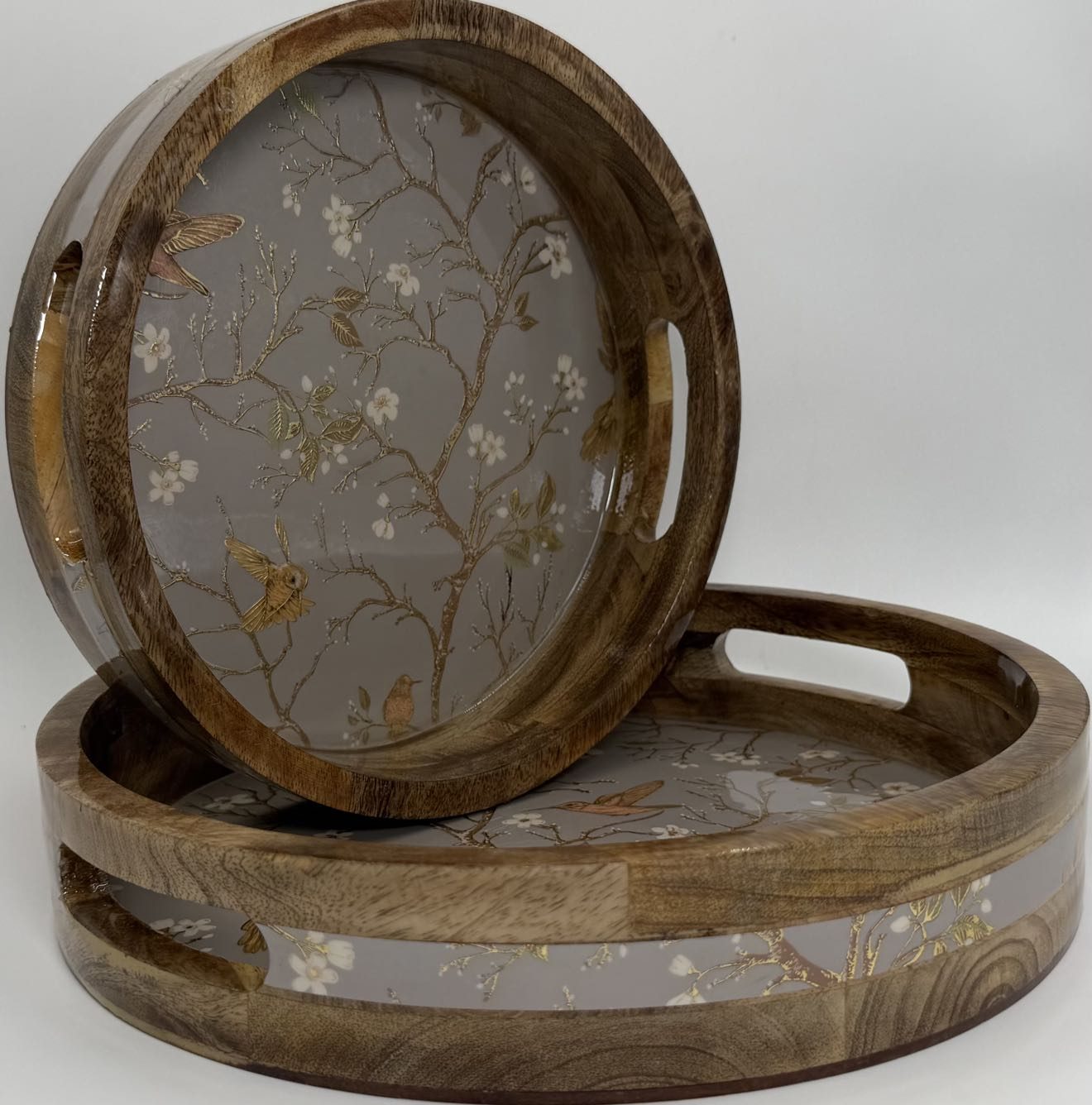 2 PC Tray Set 15MM (RN) in the Bel design