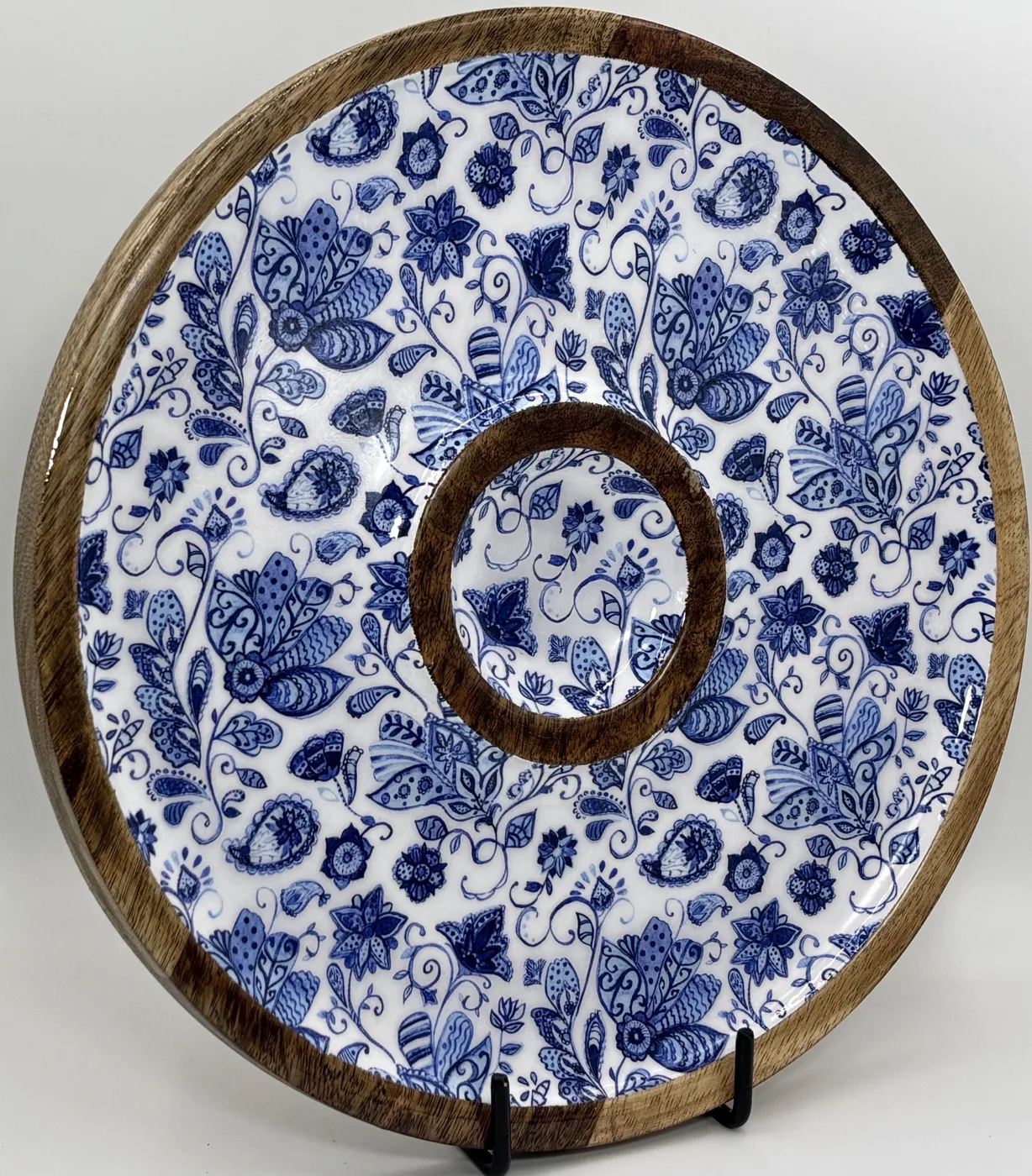 Chip Dip CB in the Blue Paisley design