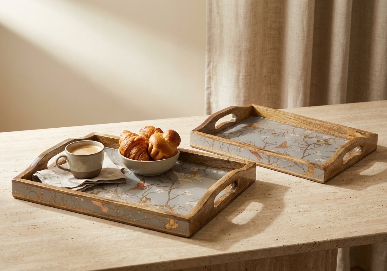 2 PC Tray Set 15MM (HH) in Bel design