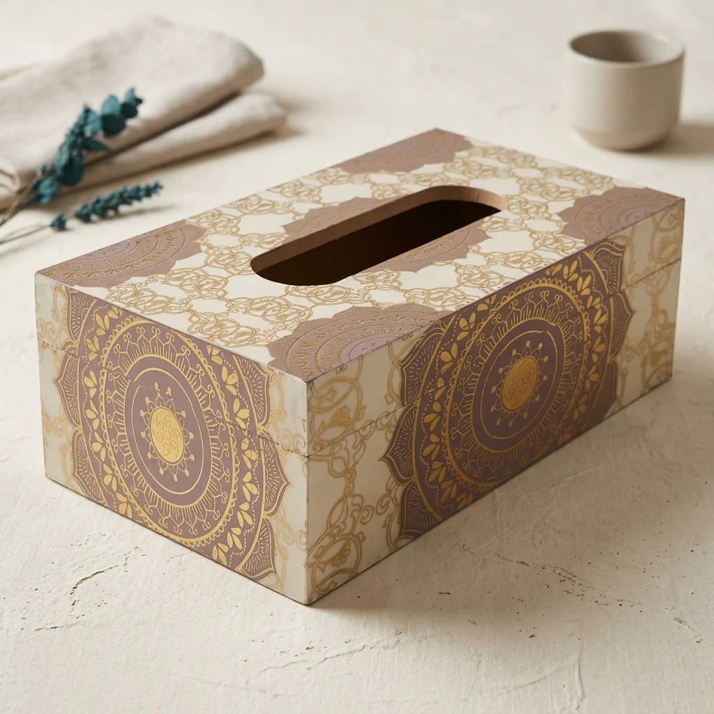 Tissue Box in the Taj design