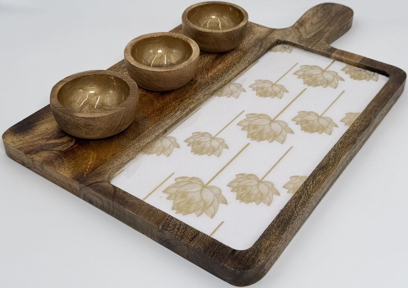 3 Bowl Platter in the Kamal design