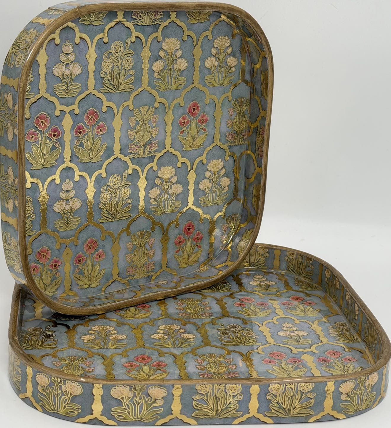 2 PC Tray Set (SMKG) in the Guljaal design