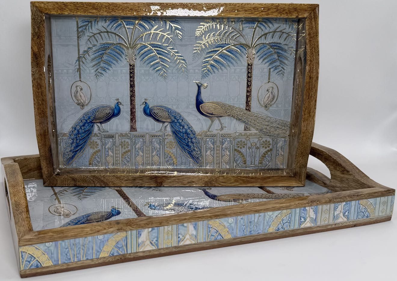 2 PC Tray Set 15MM (HH) in the Mayura design