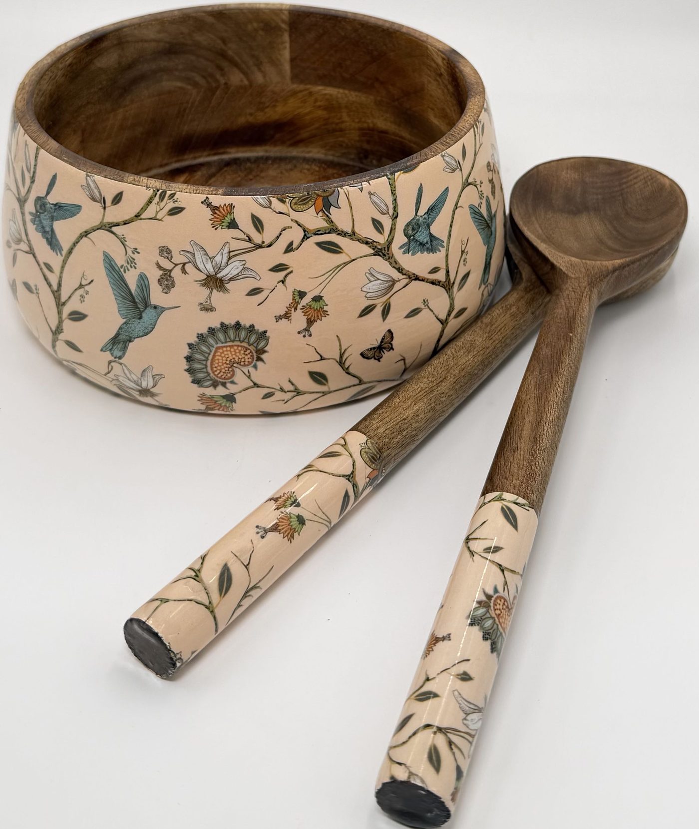 Salad Bowls in the Peacock Garden design