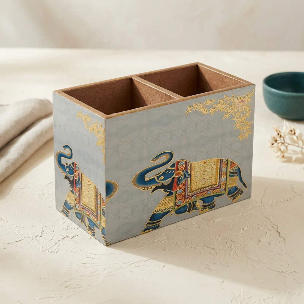 Cutlery Holder in Gaj design