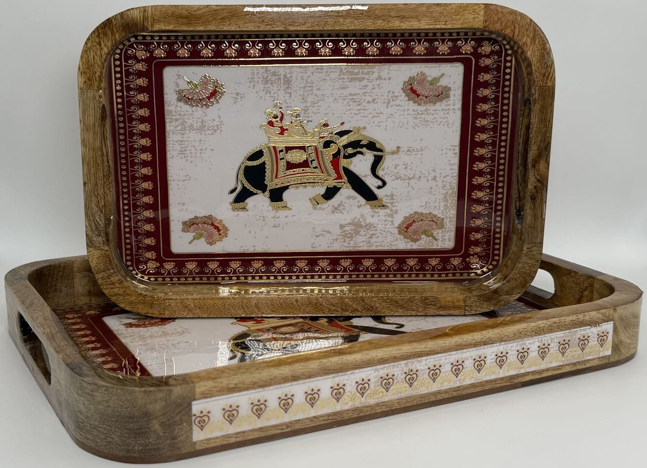 2 PC Tray Set 15MM (KG) in the Shikar design