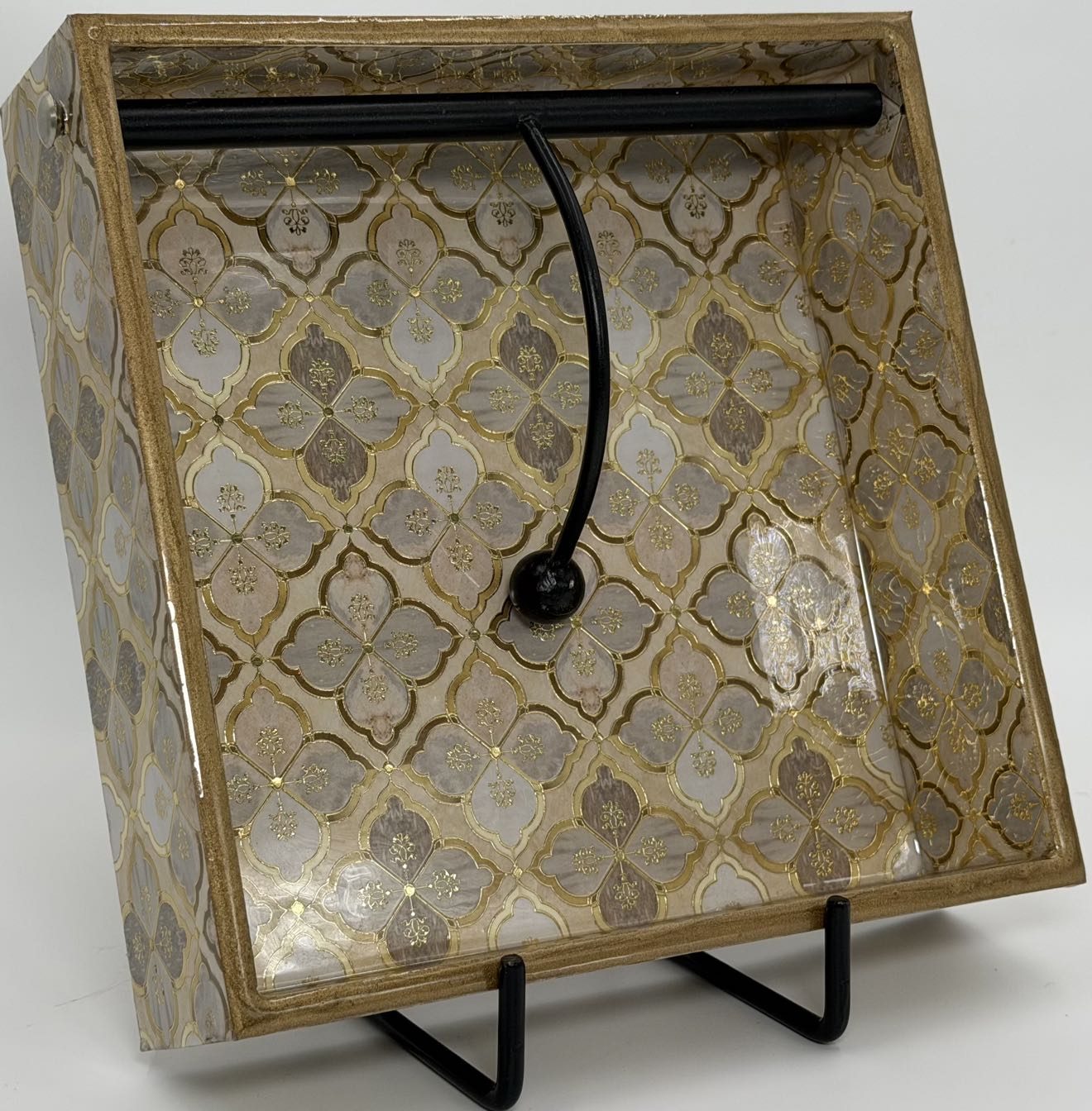 Napkin Holder in the Jaali design