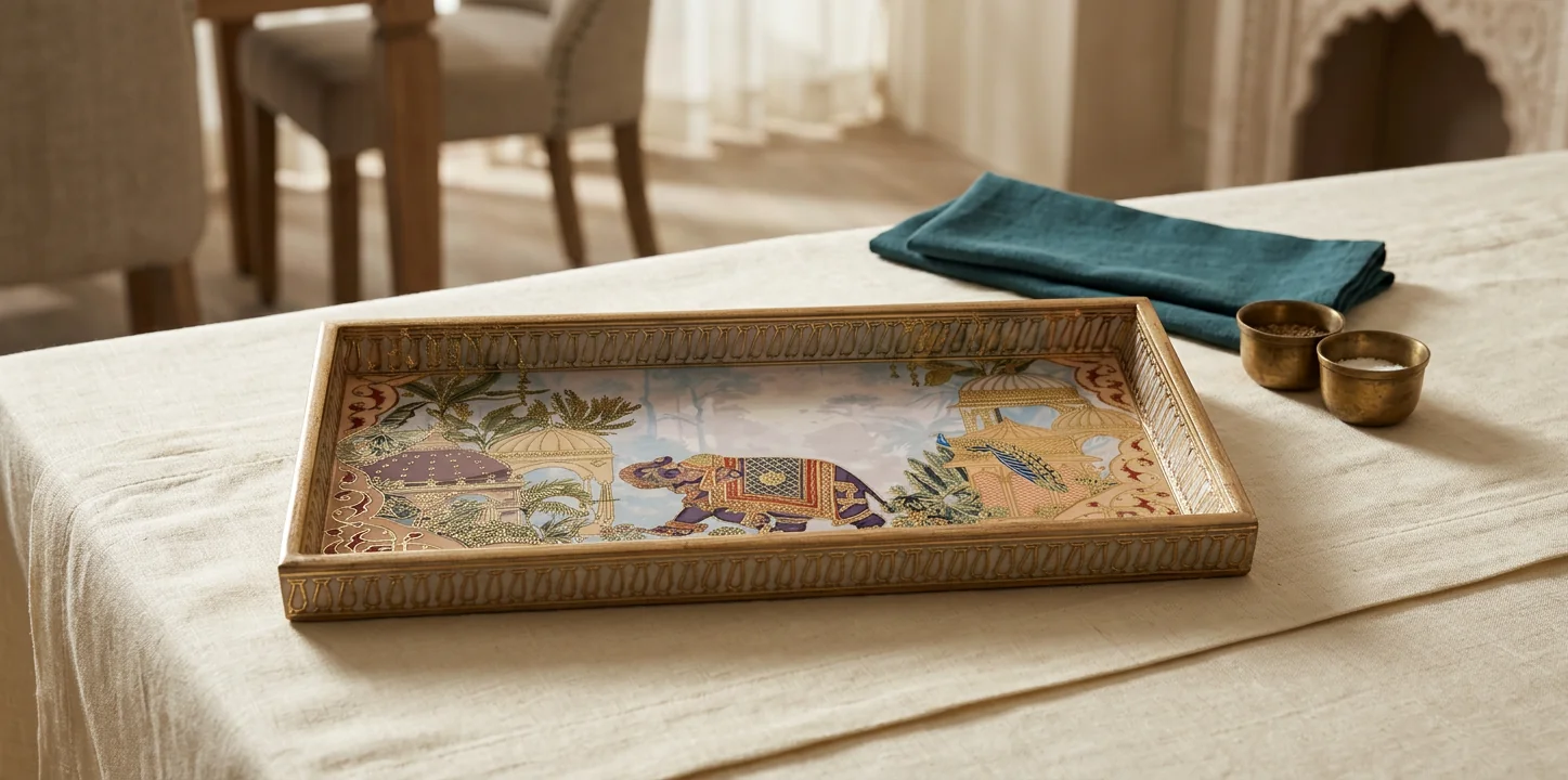 Pan Tray in Darbar design