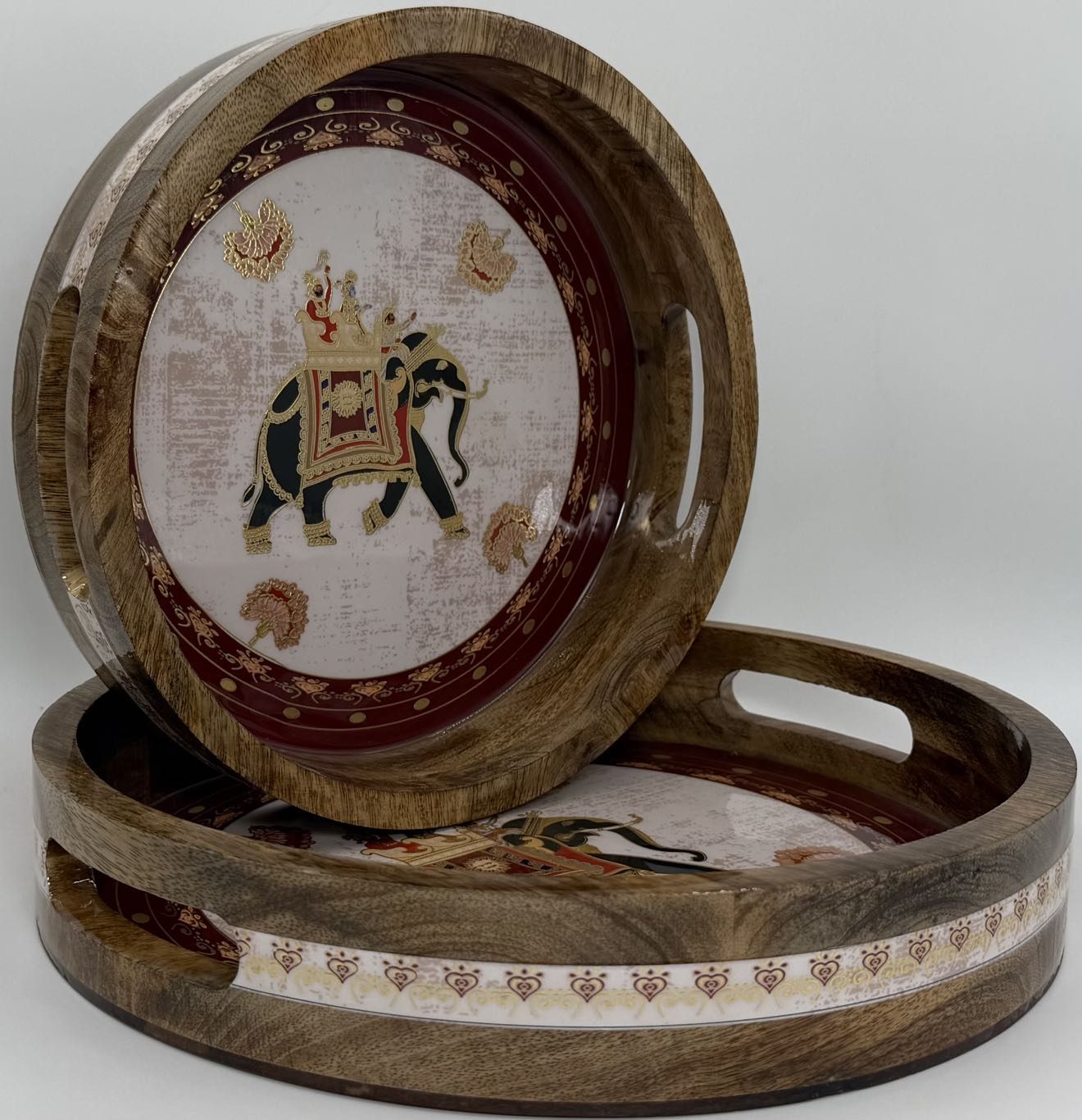 2 PC Tray Set 15MM (RN) in the Shikar design