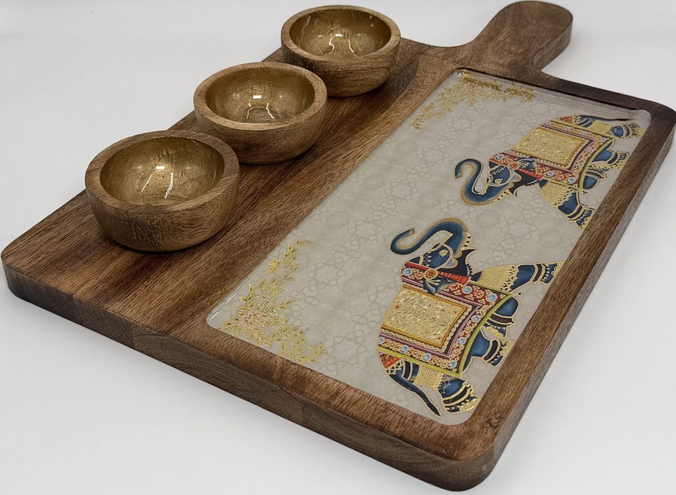 3 Bowl Platter in the Gaj design