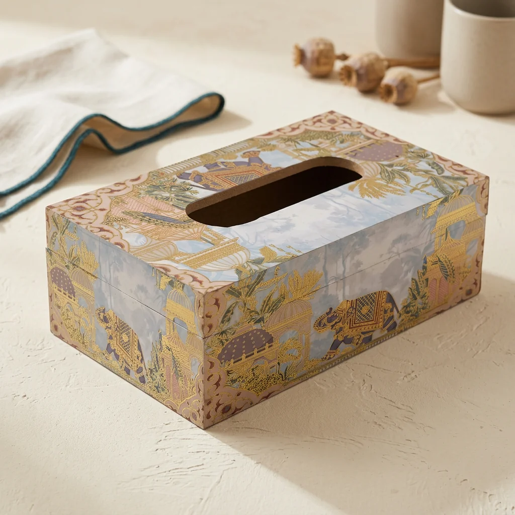Tissue Box in the Darbar design
