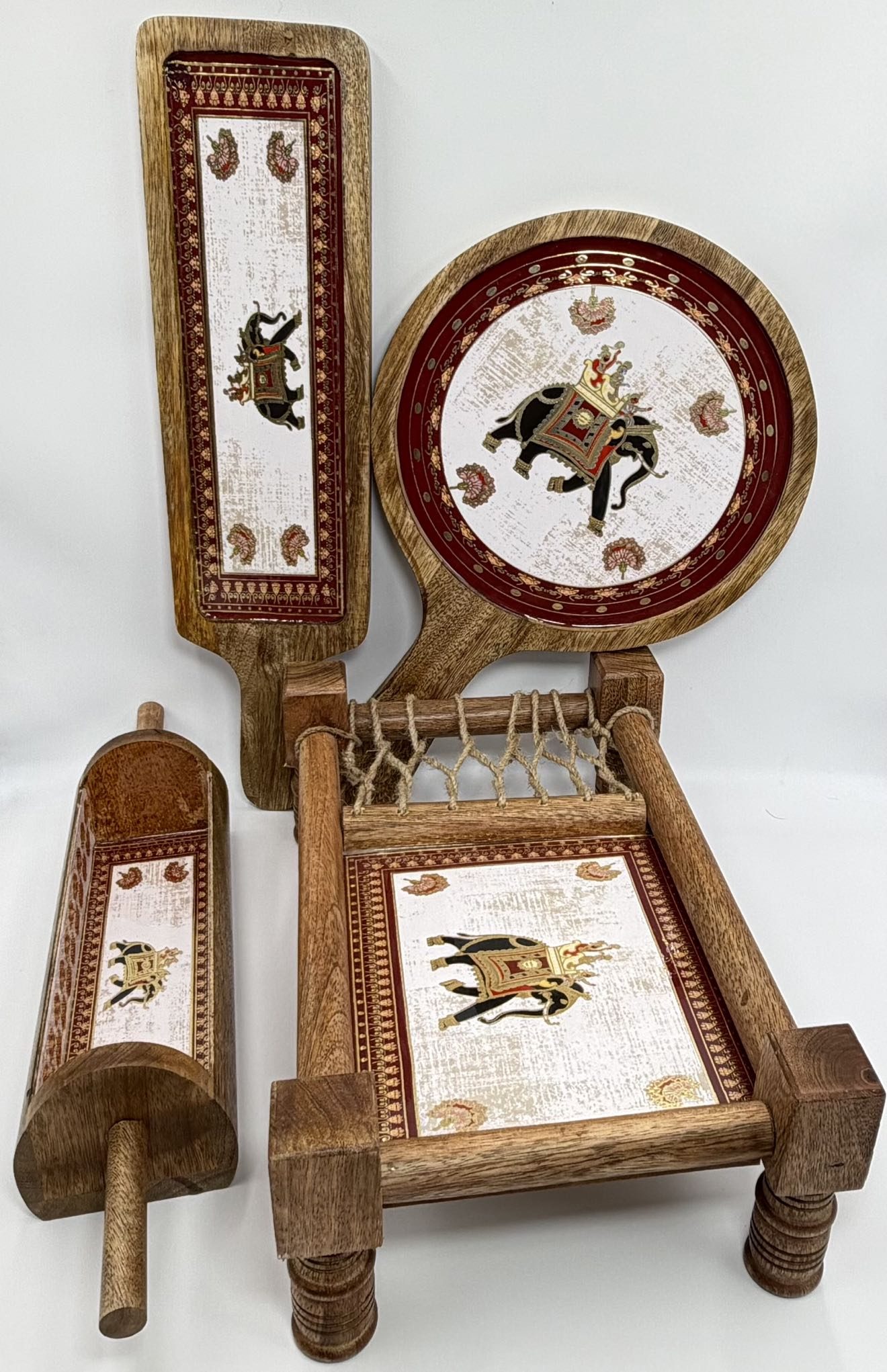 Khatiya Platter Set in the Shikar design