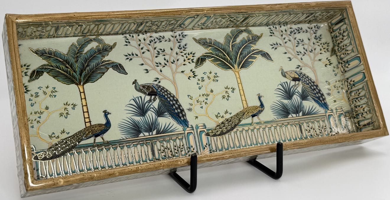 Pan Tray in the Mayurvan design