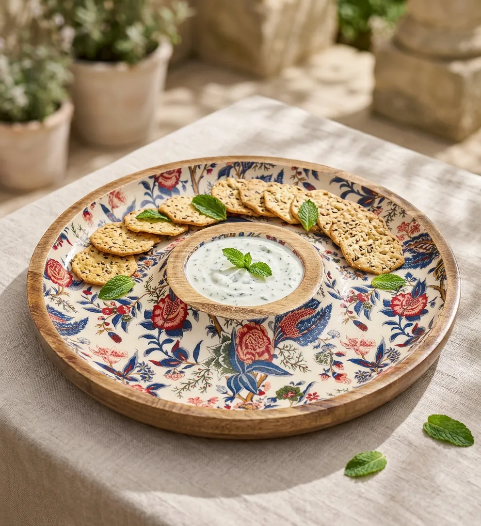 Chip Dip CB in Heritage Bloom design