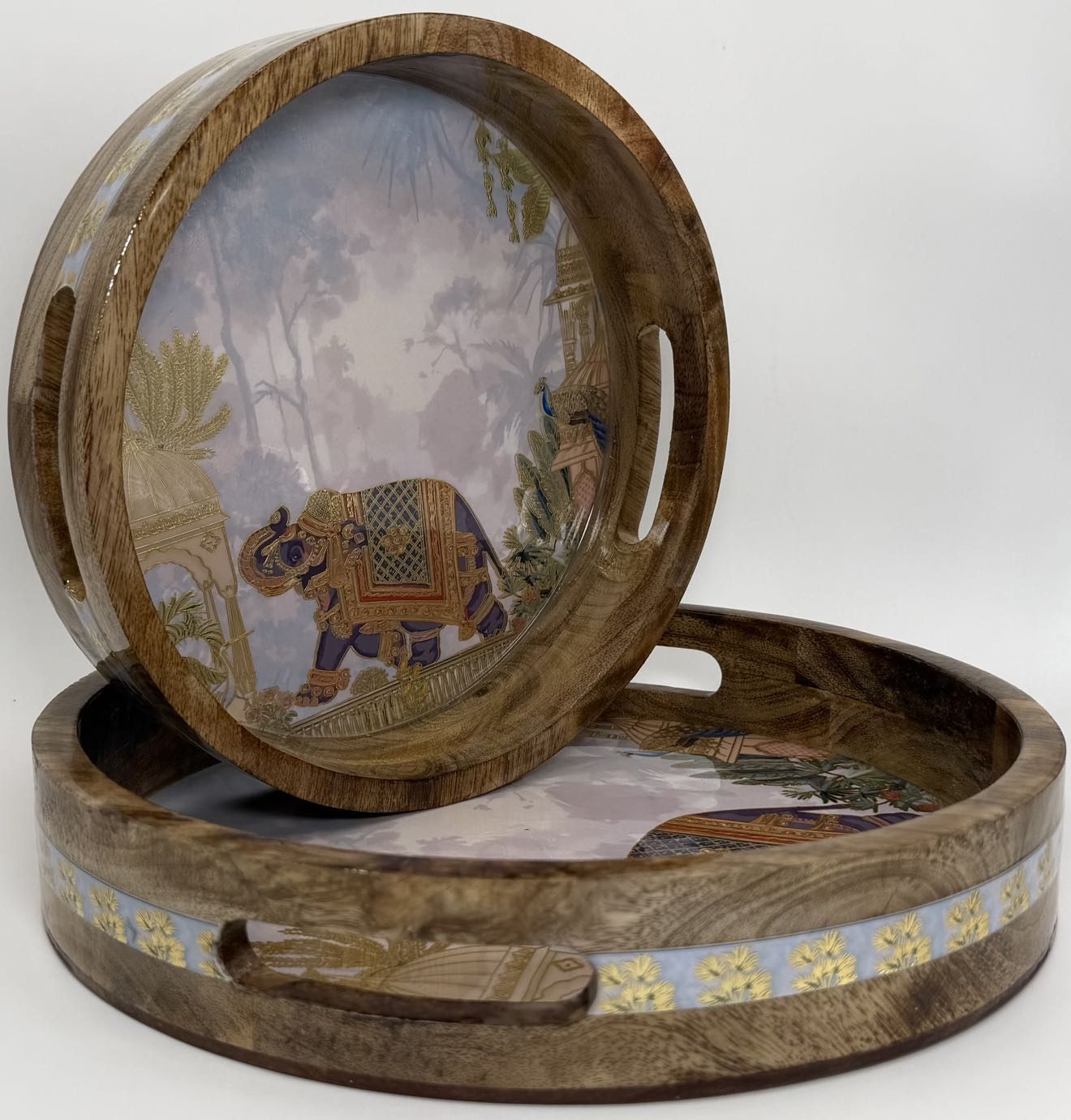 2 PC Tray Set 15MM (RN) in the Darbar design