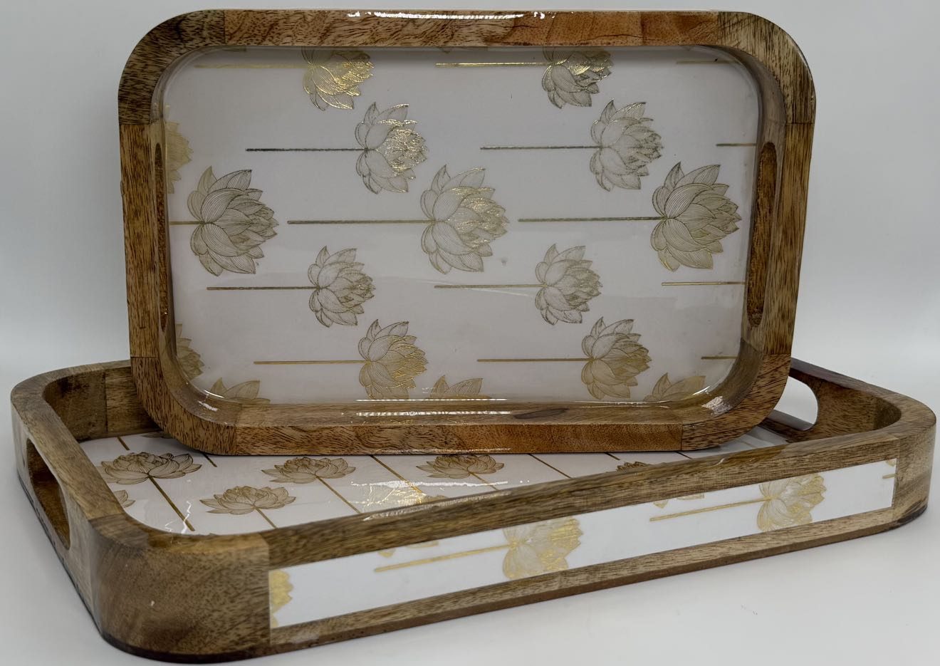 2 PC Tray Set 15MM (KG) in the Kamal design