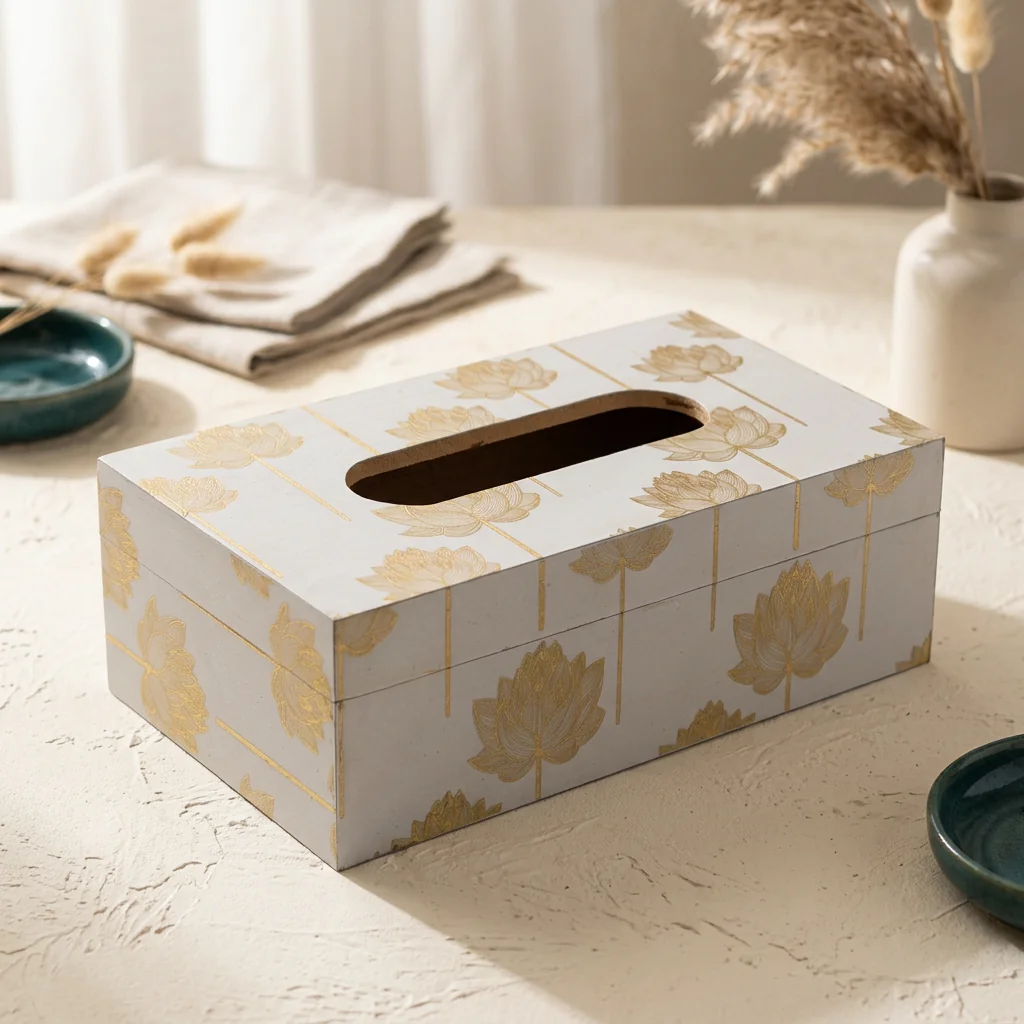 Tissue Box in the Kamal design