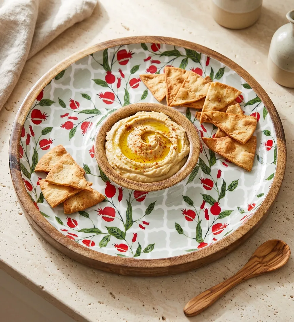 Chip Dip CB in Pomegranate Bloom design