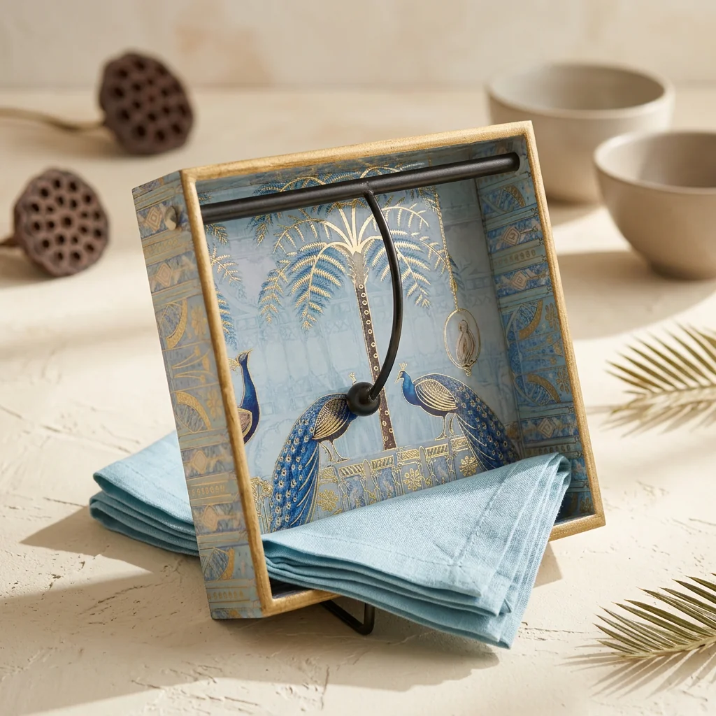 Napkin Holder in Mayura design