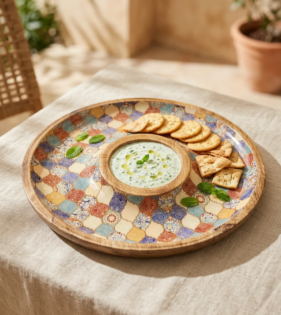 Chip Dip CB in Mosaic Garden design