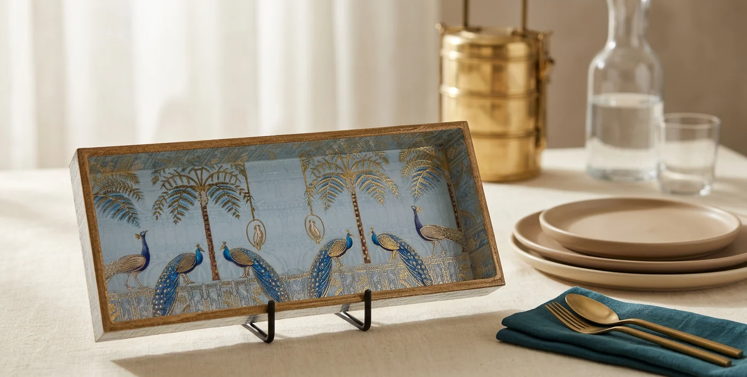Pan Tray in Mayura design