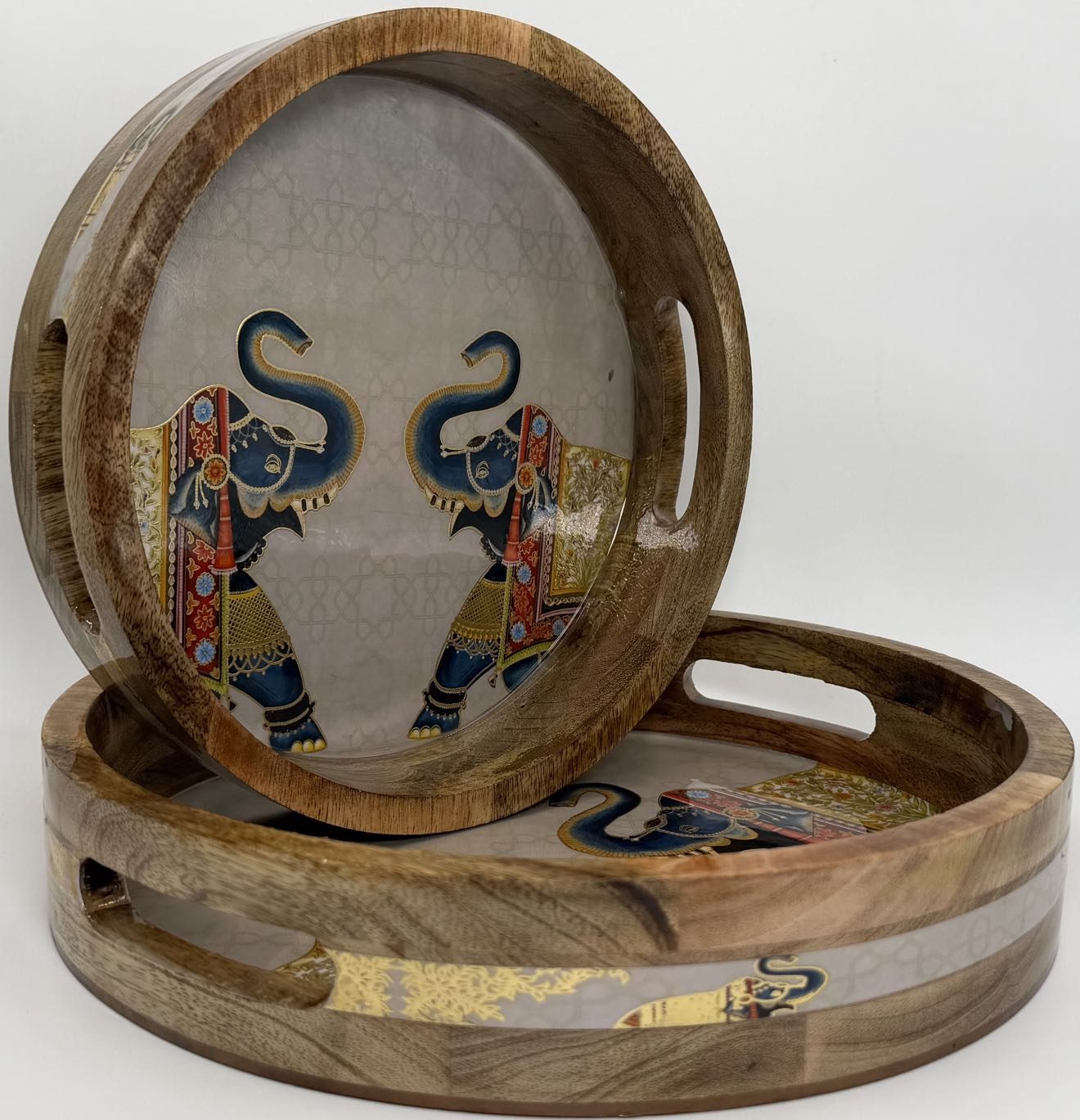 2 PC Tray Set 15MM (RN) in the Gaj design