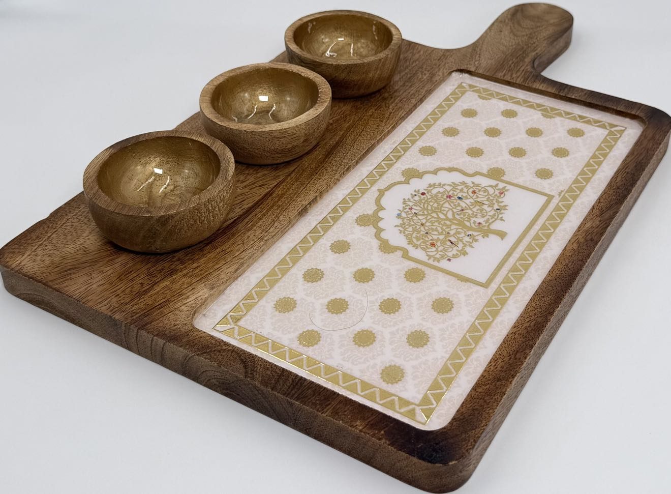 3 Bowl Platter — Vriksha — Product view