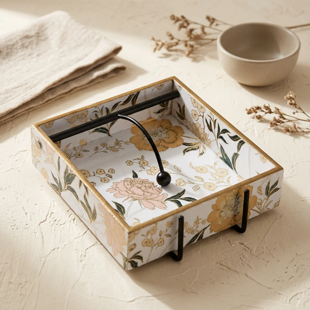 Napkin Holder in Guldasta design