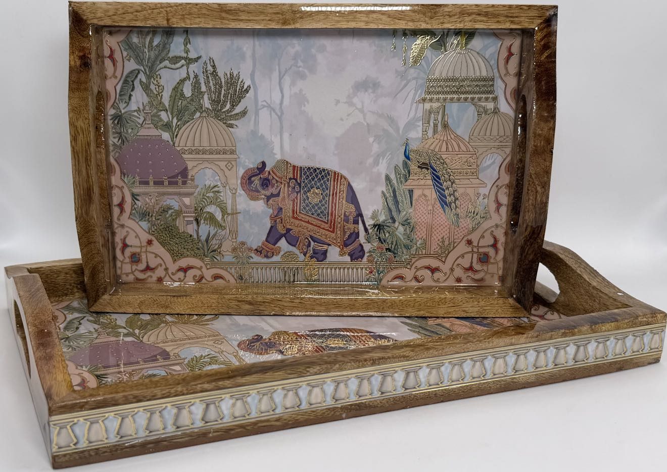 2 PC Tray Set 15MM (HH) in the Darbar design