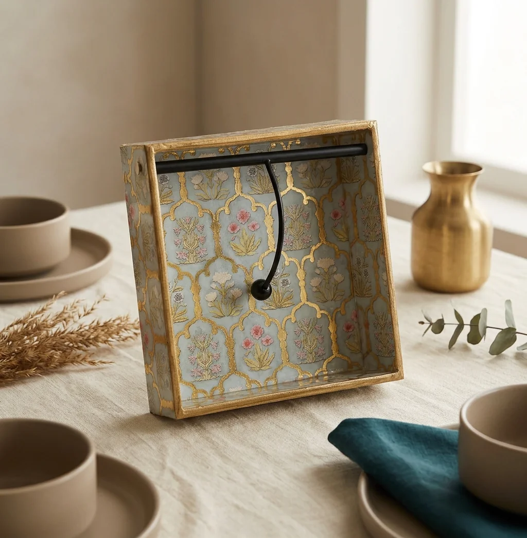 Napkin Holder in Guljaal design