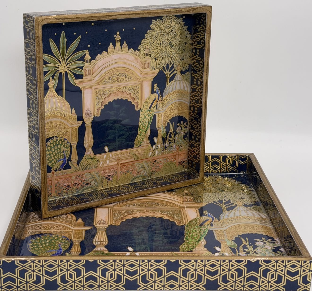 2 PC Tray Set (SMSQ) in the Mehraab design