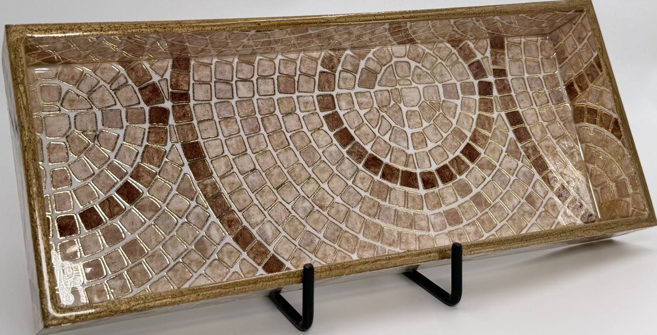 Pan Tray in the Mother of Pearl design