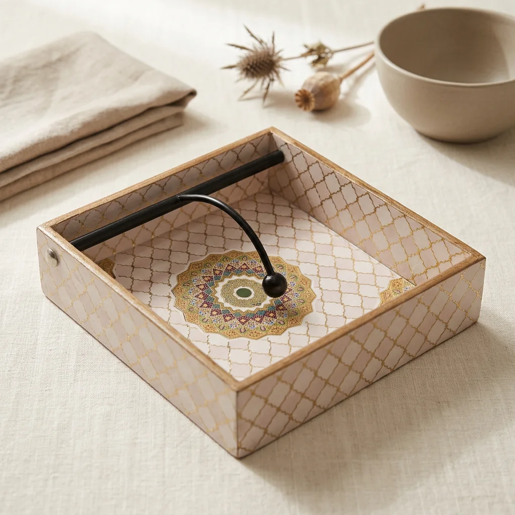 Napkin Holder in Taj design