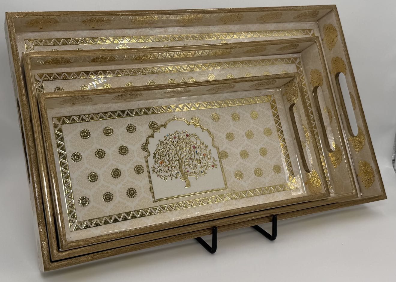 3 PC Tray Set 16x10" — Vriksha — Product view