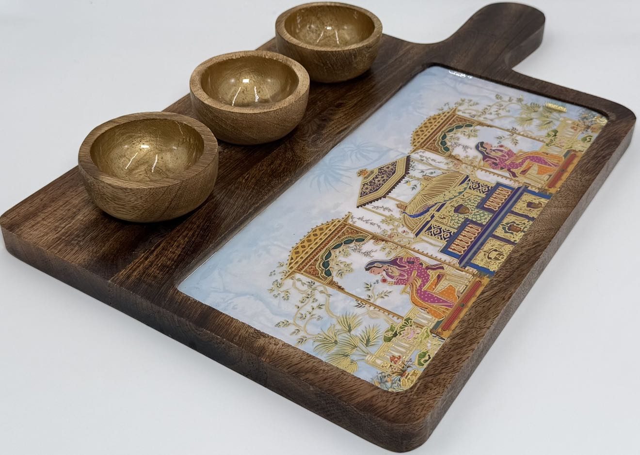 3 Bowl Platter in the Rajmahal design