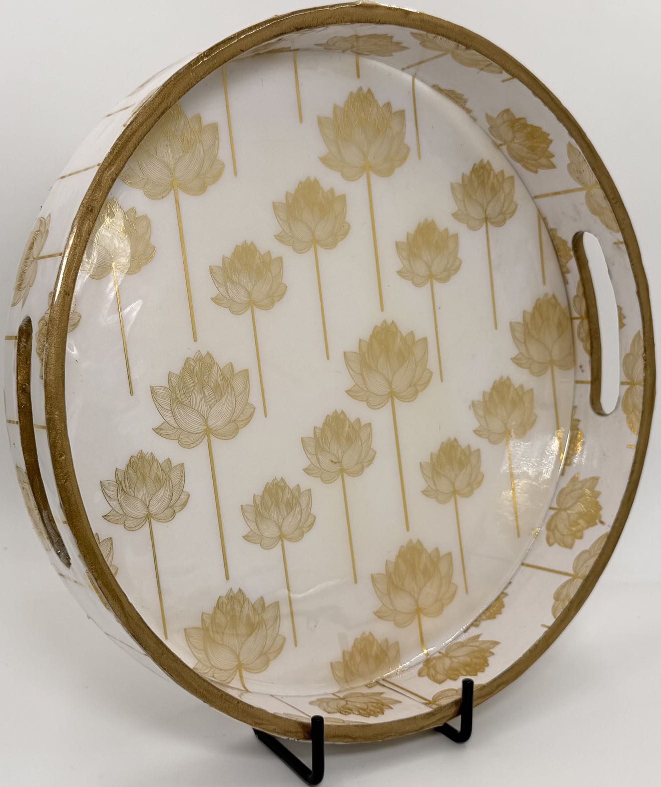 Round Trays (SL) 12" in the Kamal design