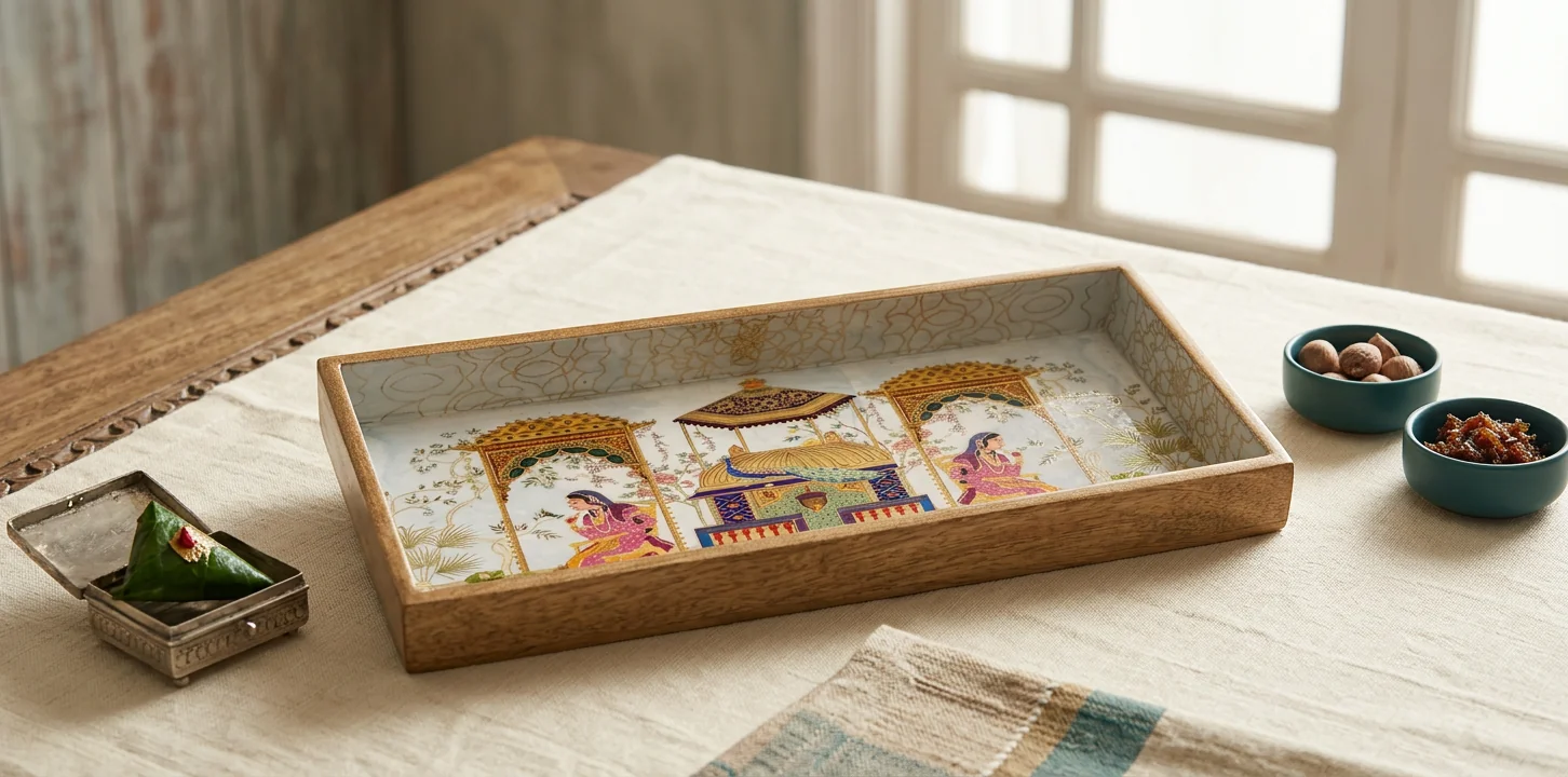 Pan Tray in Rajmahal design