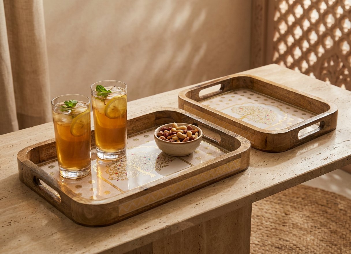 2 PC Tray Set 15MM (KG) – Variant 2 — Vriksha — Lifestyle 2