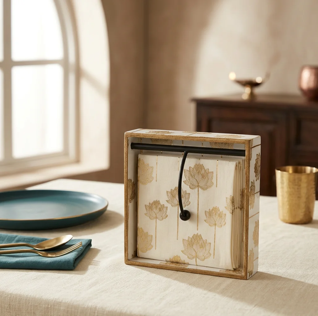 Napkin Holder in Kamal design