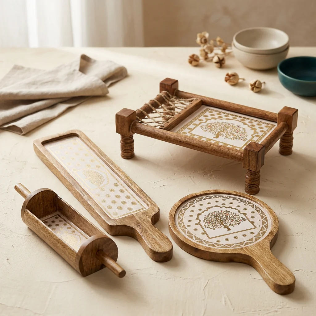 Khatiya Platter Set — Vriksha — Lifestyle 1