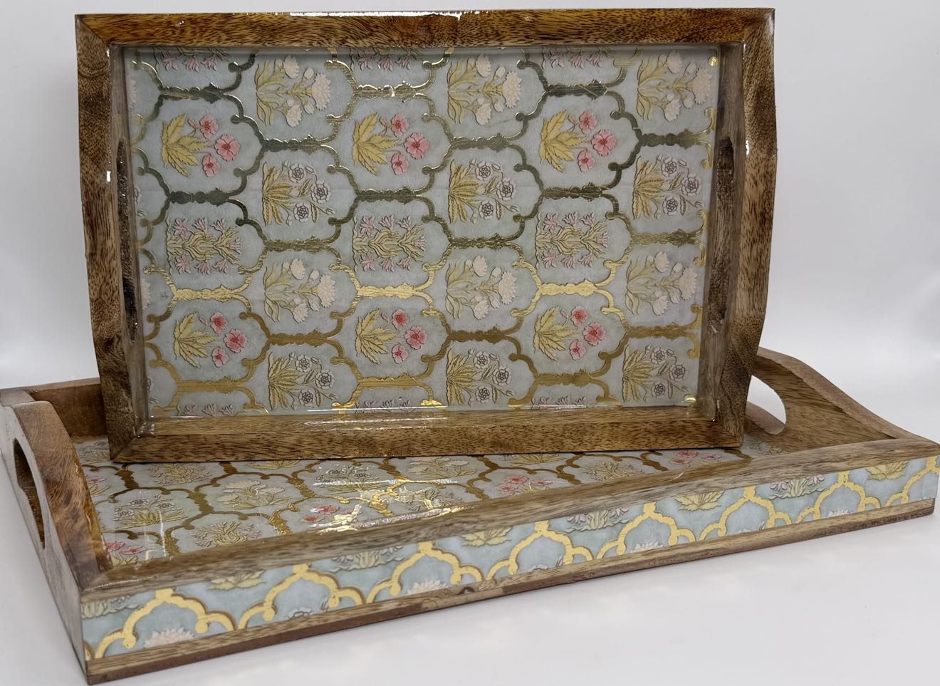2 PC Tray Set 15MM (HH) in the Guljaal design