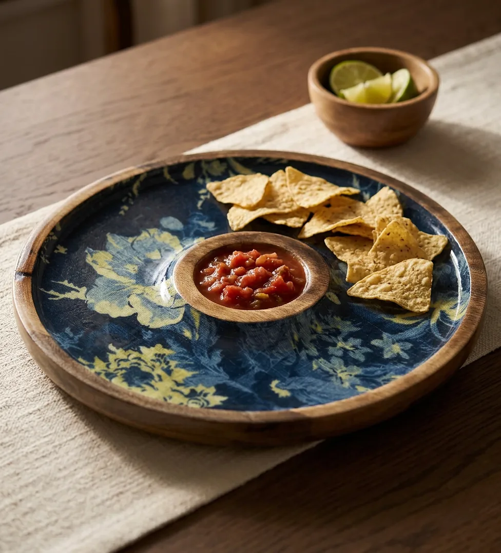 Chip Dip CB in Midnight Bloom design
