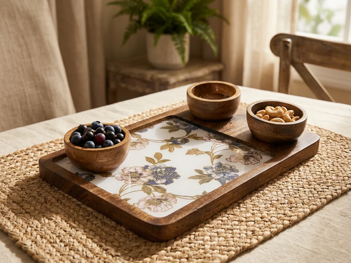 2 Bowl Platter in D3 design